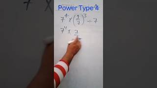 🤷Power Type 4mathsshortsyoutubeshorts [upl. by Pamela]