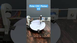 Polar CNC Plotter V3 arduinodiy arduinoproject diy 3dprinting easy robotics engineering [upl. by Harmony293]