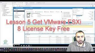 Lesson 5 Get VMware ESXi 8 License Key Free By Eng Ahmed Ekram [upl. by Wang]