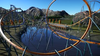 Autumn Tornado BampM Flying Coaster [upl. by Cyrill]