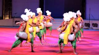 Pung Cholom or Drum dance from Manipur [upl. by Neala]