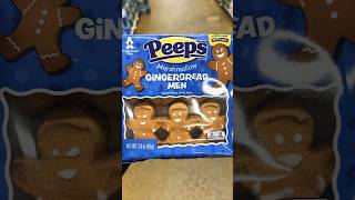 Peeps Gingerbread Men 🎄 food fun christmas shorts [upl. by Arikahc]