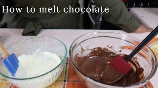 How To Melt White amp Milk Chocolate Chips [upl. by Jessa]