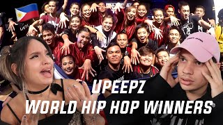 The Best Filipino Dance Crew Performance EVER Latinos react to FILIPINO DANCE GROUP UPeepz 2016 [upl. by Rehtse]