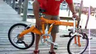 Folding amp Unfolding Downtube Bike [upl. by Nnylg112]