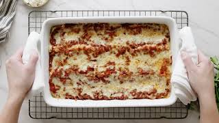 Budget Bytes  Easy Homemade Lasagna [upl. by Inar]