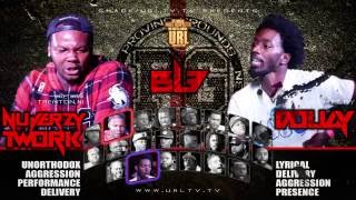 NU JERZY TWORK VS DOUGY SMACK URL RAP BATTLE  URLTV [upl. by Pelag]