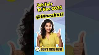 Job Fair on 16 Nov 2024  DBIM Guwahati guwahati assamjob jobfair employeesadda [upl. by Putscher]