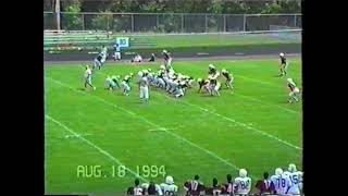 1994 Okemos Mi Football South Lyon Scrimmages 1amp2 East Lansing Tight View [upl. by Eyoj]