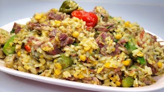 Guyanese split peas cookup rice  recipe [upl. by Buller]