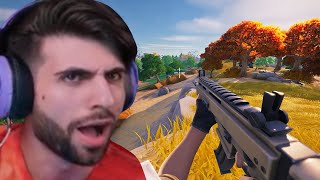 SypherPK Accidentally Went Into 1st Person Mode On Fortnite [upl. by Eekaz]