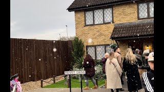 Snowing at Privet Drive  Harry Potter World London [upl. by Pammy875]