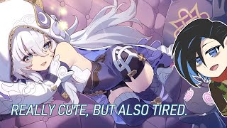 Sleep Deprieved Gamer watches 77 Hyperion Lounge REACTION  Honkai Impact 3rd [upl. by Dorfman]