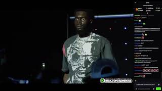 Sheck Wes  No BystandersMo Bamba Full Performance From Adin Ross Birthday Party Stream [upl. by Aimej491]