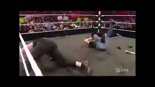 Brock Lesnar F5s to Dean Ambrose [upl. by Berfield]