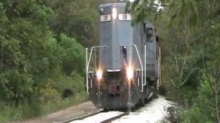 Youngstown and Southeastern Railroad west of Negley Ohio [upl. by Rhonda892]