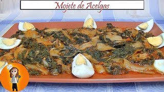 Mojete de Acelgas  Receta de Cocina en Familia [upl. by Chev]