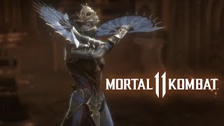 Mortal Kombat 11 Revenant Kitana vs Frost on Hard Difficulty [upl. by Aoh]