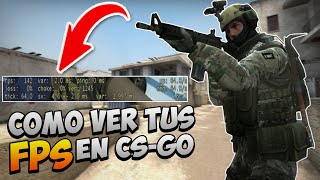 COMO VER FPS en CSGO 2021  Ver FPS y Ping en CSGO 💻 [upl. by Ahsinrats]