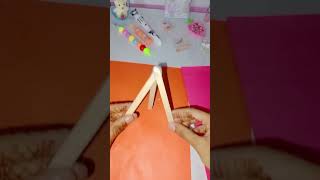 Home made easy to make easel stand 💞💞trending shorts viralvideo saranartgallery 🌈🦄 [upl. by Swisher699]