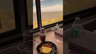 Amtrak Crescent Train 20  Roomette  Outside New Orleans amtrak neworleans [upl. by Ennael828]