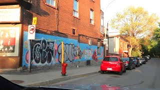 MONTREAL QUEBEC CANADA WORST HOODS [upl. by Ailemak]