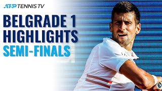 Djokovic vs Karatsev Berrettini vs Daniel  Serbia Open 2021 SemiFinal Highlights [upl. by Airehtfele]