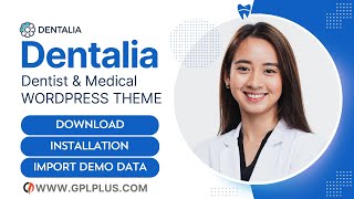 Dentalia – Dentist amp Medical WordPress Theme Download Installation and Import Demo Data [upl. by Attenyt706]