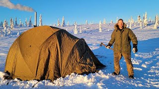 4 Days Camping in Alaska at 23 Degrees [upl. by Fancy]