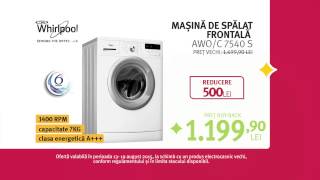 Reclama ALTEX Black Friday de Vara 2015 Masina de spalat Whirpool [upl. by Fulcher]