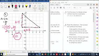 Cumulative Test 9A Review Video Part 1 of 2 [upl. by Mitzie]