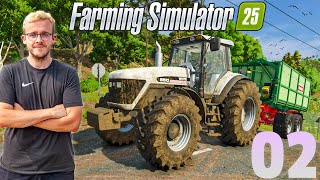 NOS PREMIERS OEUFS🥚 FARMING SIMULATOR 25  Carrière Suivie 2 [upl. by Faustina]