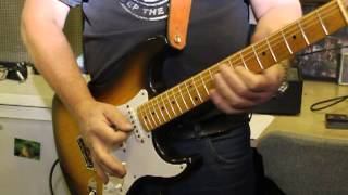 50s 2 tone strat replica Lollar vintage blondes [upl. by Ferren299]