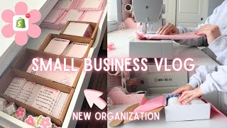 Small Business Vlog  Pack Orders With Me Small Business Packaging Organization amp Packaging Ideas [upl. by Minton607]