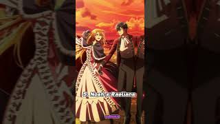 TOP 10 Best Anime Couples 2023 animeedits romanceanime animecouples [upl. by Adnamar464]