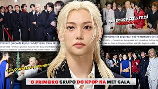 STRAYKIDS FAZENDO HISTÓRIA NO MET GALA 2024 [upl. by Ulland]