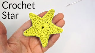 FAST 3 min Crochet Star [upl. by Ulund]