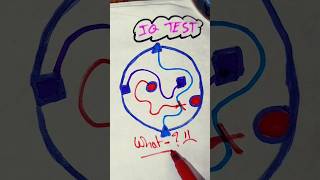 IQ test drawing viralvideo iqtest youtubeshorts [upl. by Lura822]