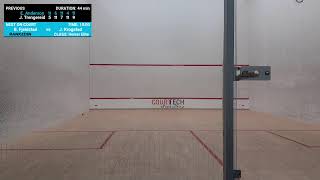 Court Bane 6  Norgesmesterskap squash 2024  Rankedin [upl. by Airb]