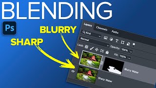 Blending Landscape Photos with Photoshop Masks [upl. by Laraine]