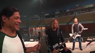 Metallica Rehearsals Lisbon Portugal  2018 [upl. by Khudari]