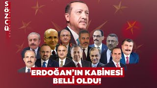 Erdoğan Yeni Kabineyi Açıkladı İşte Kabinedeki Yeni İsimler [upl. by Aronal814]