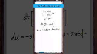 The Substitution Rule  Definite Integral  ysintcost2 [upl. by Haissi497]