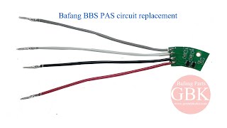 How to replace Bafang BBS PAS Circuit Part I [upl. by Nimrac]