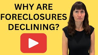 Foreclosures are DECLINING Why is this Happening [upl. by Collum]