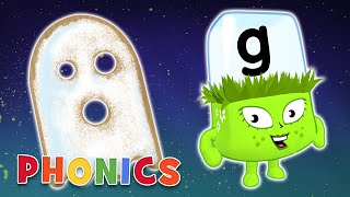 Phonics  Learn to Read  Ghostly Letters  Alphablocks [upl. by Meunier]