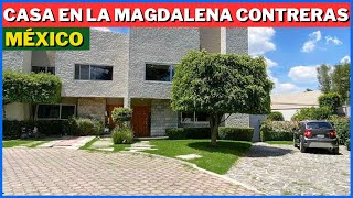 BONITA CASA EN VENTA EN SAN JERÓNIMO LÍDICE EN LA MADGALENA CONTRERAS MÉXICO [upl. by Sawyere]