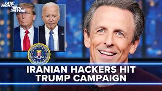 Iranian Hackers Sent Stolen Trump Campaign Information to Biden [upl. by Edac]