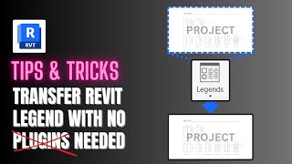 Revit Tips amp Tricks  Transfer Revit Legend with No Plugins Needed [upl. by Nilre578]