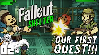 quotTHE NEW FALLOUT SHELTER QUESTS ARE AWESOMEquot Fallout Shelter iOSAndroidPC [upl. by Xanthe751]